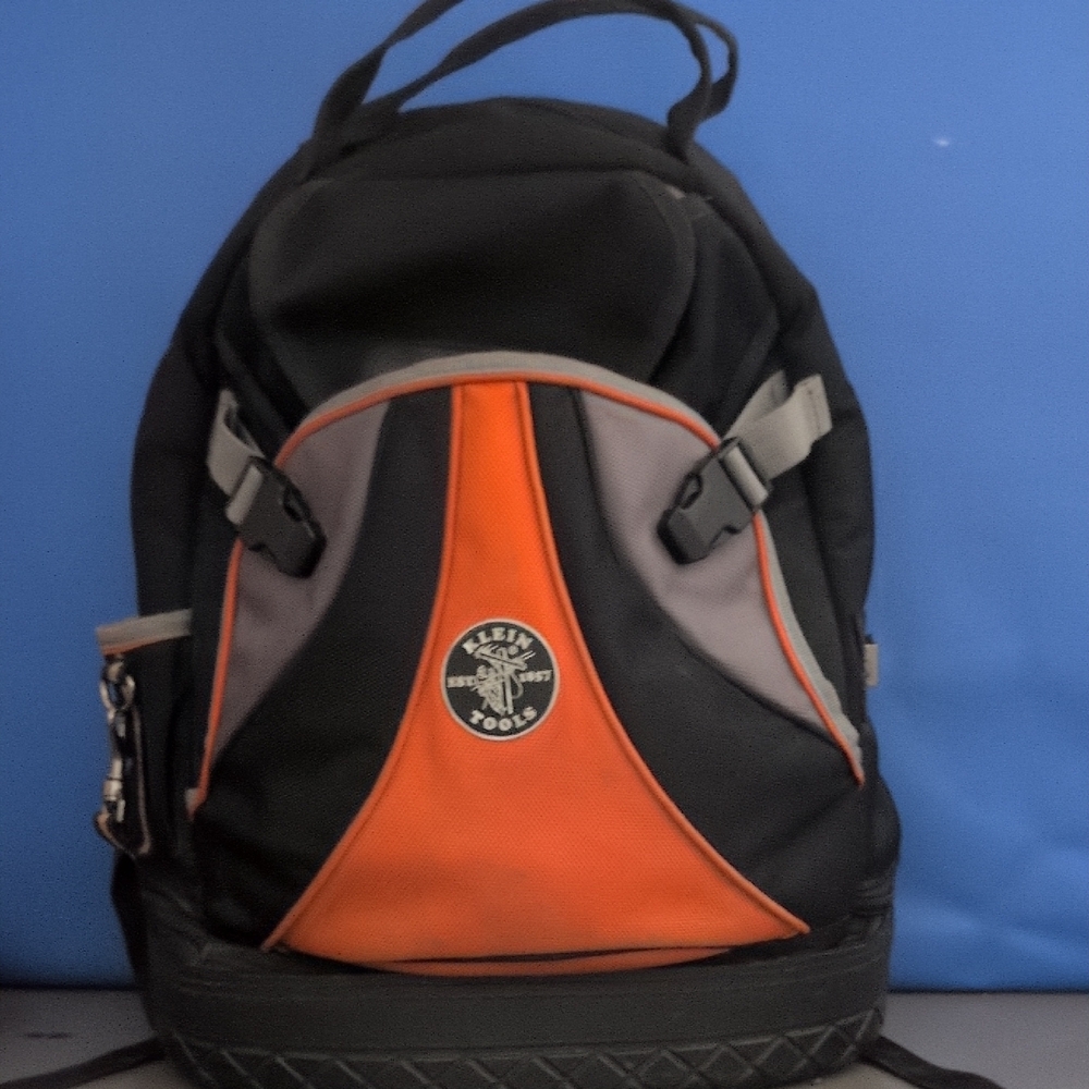 Black and Orange Backpack